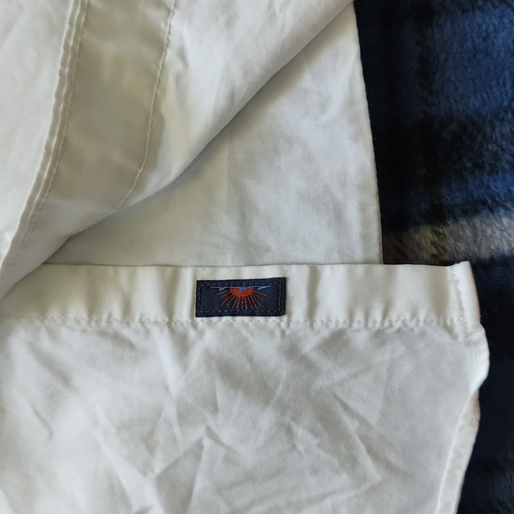 257. Faherty Garment Dyed Ventura Shirt | Color: White - Picture 6 of 9